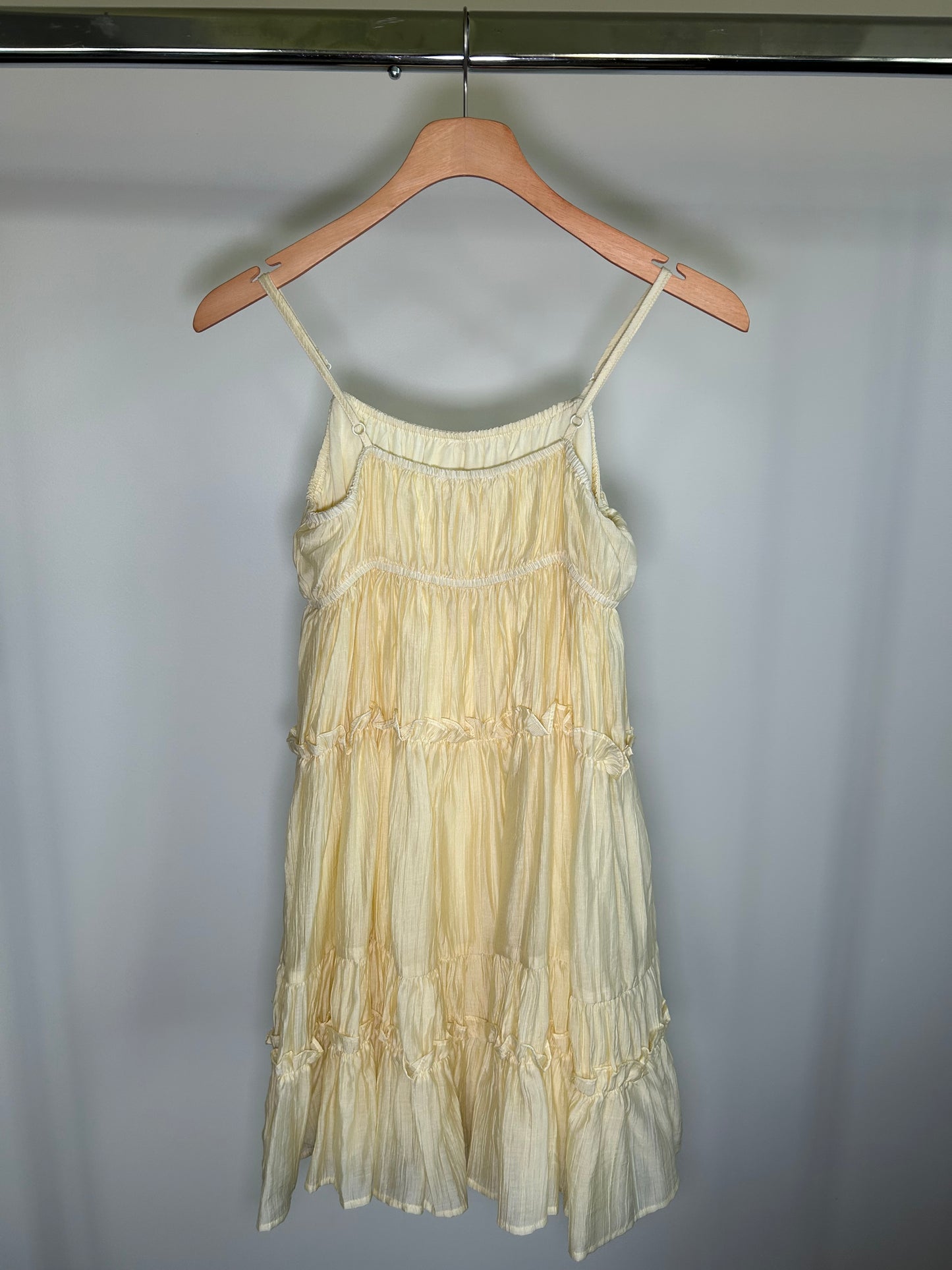 Yellow Mini Dress