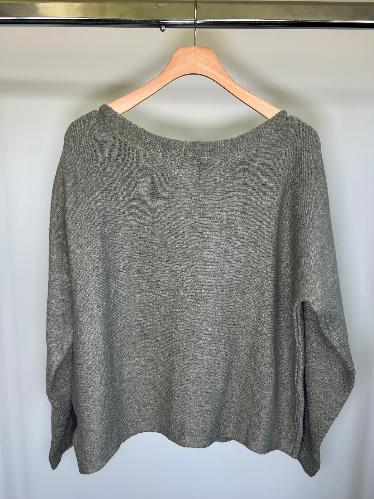 Button Down Sleeve Sweater
