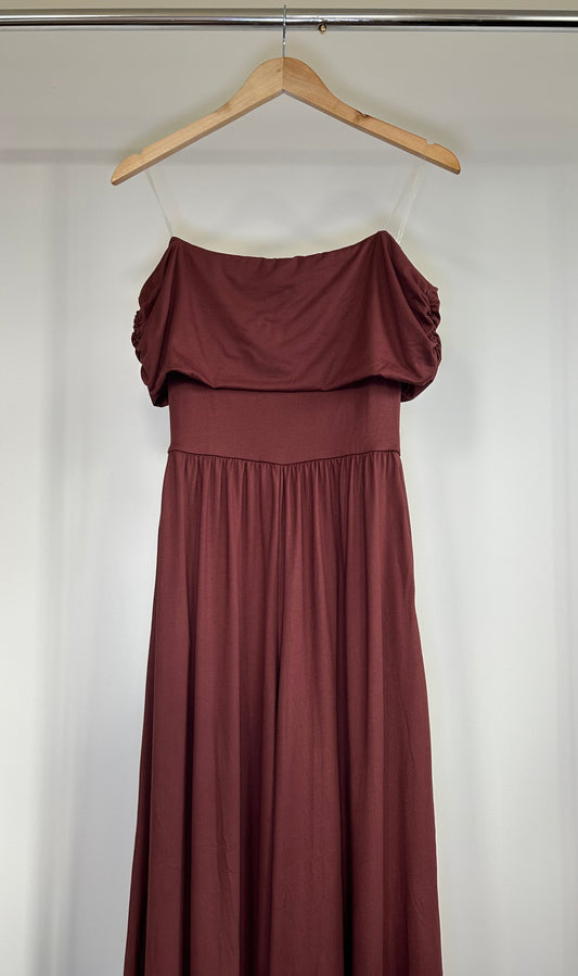 Burgundy Jumpsuit
