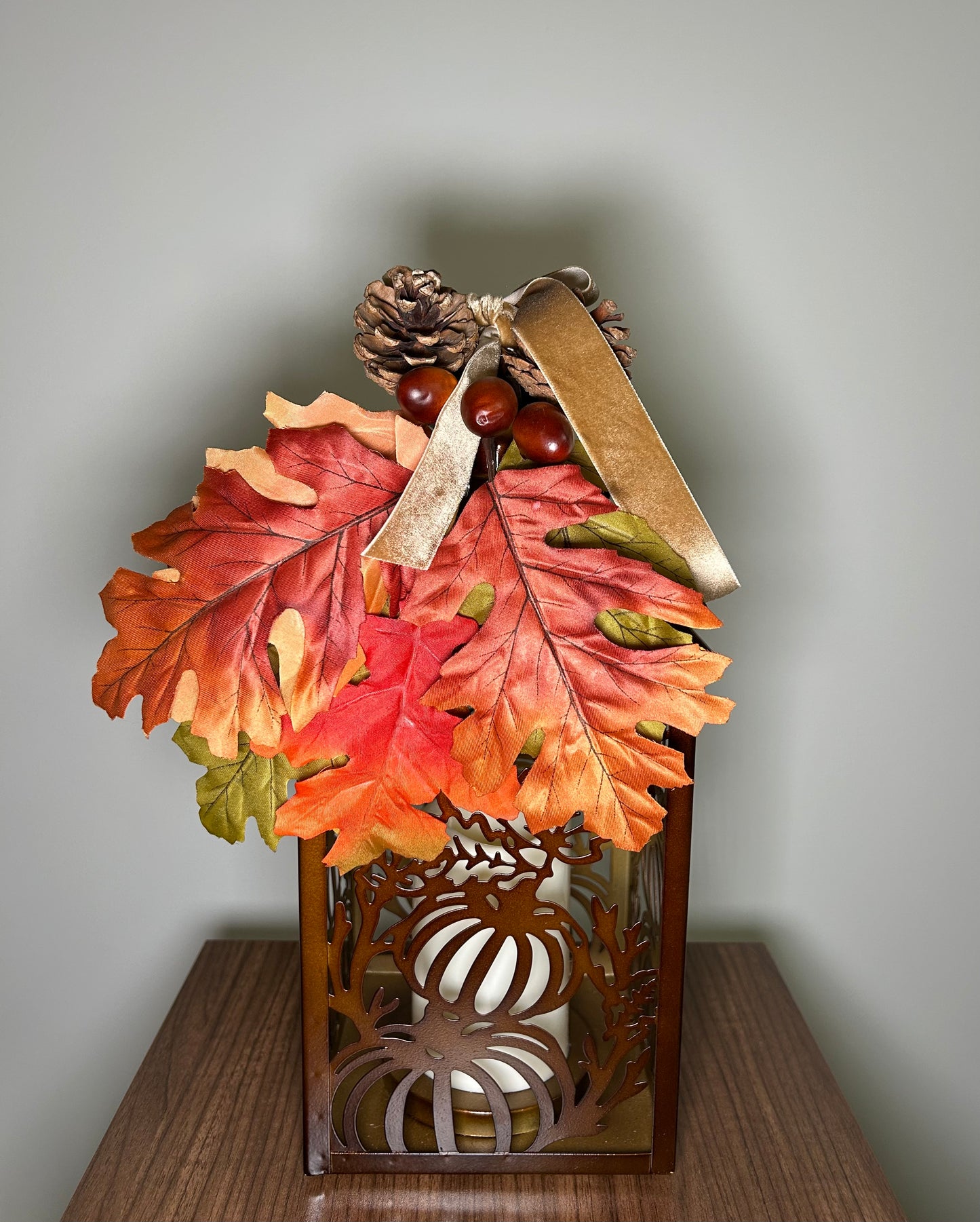 Pumpkin Detail Lantern