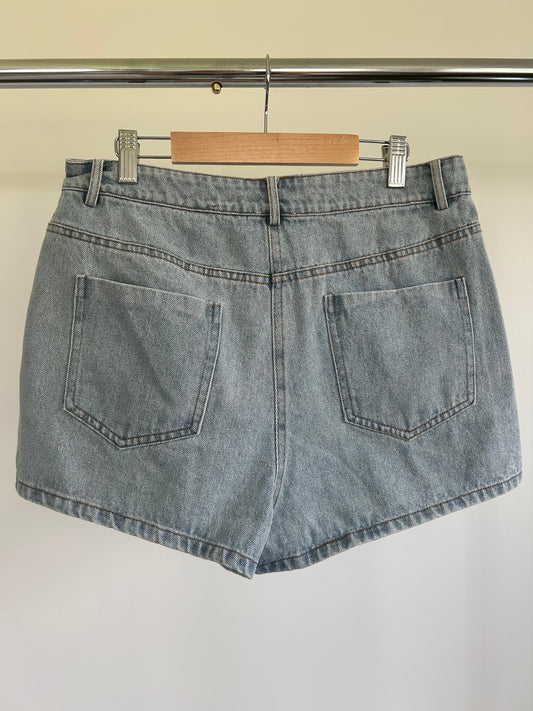 Denim Skort