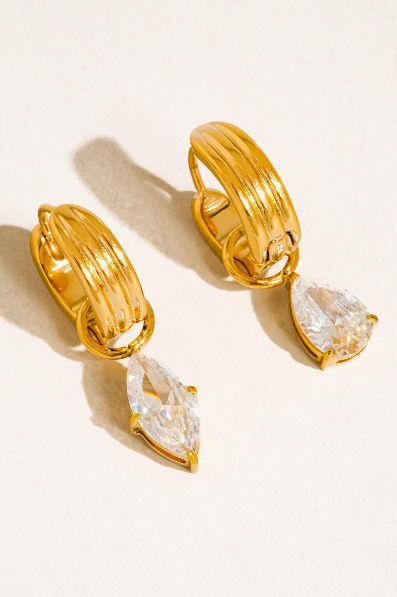 CZ Dangle Earring