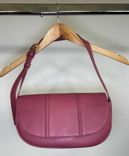 Pink Front Snap Purse