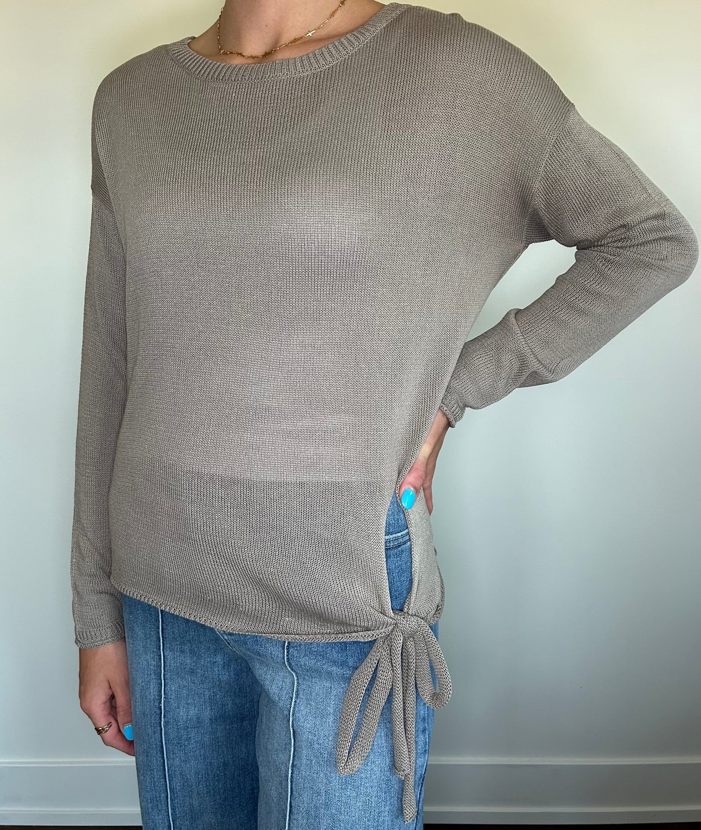 Mocha Knit Top