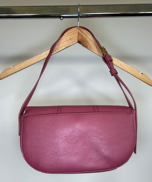 Pink Front Snap Purse