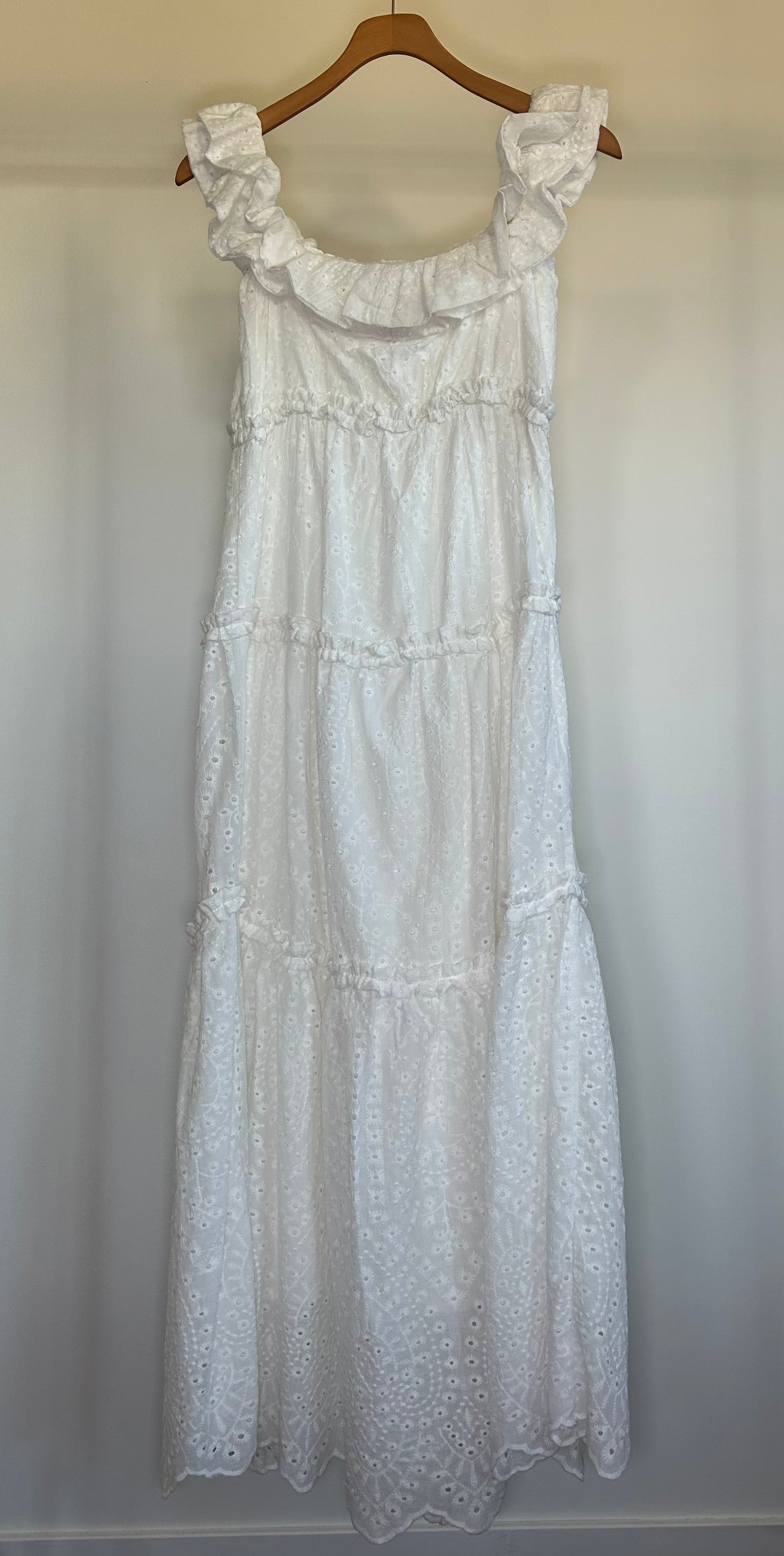 White Off the Shoulder Dress