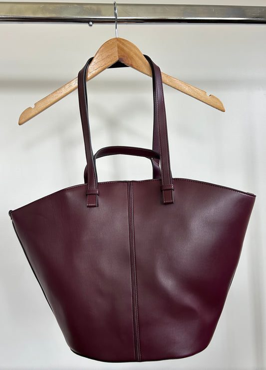 Plum Tote Bag