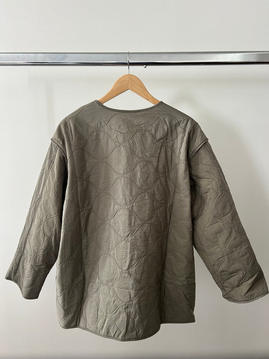 Green Quilted Jacket