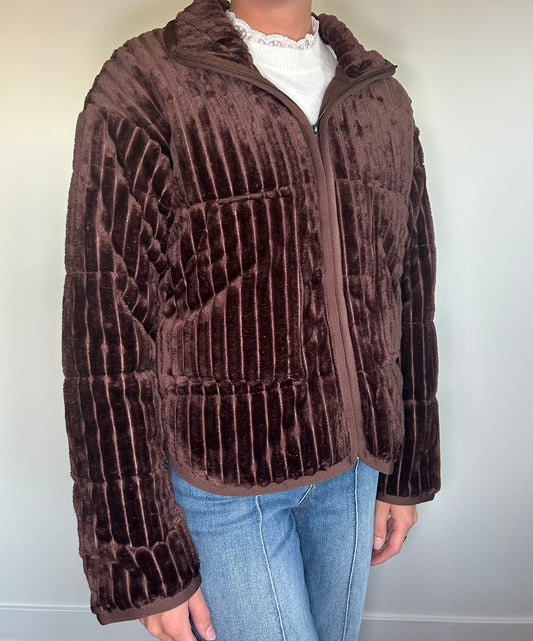Brown Soft Touch Jacket