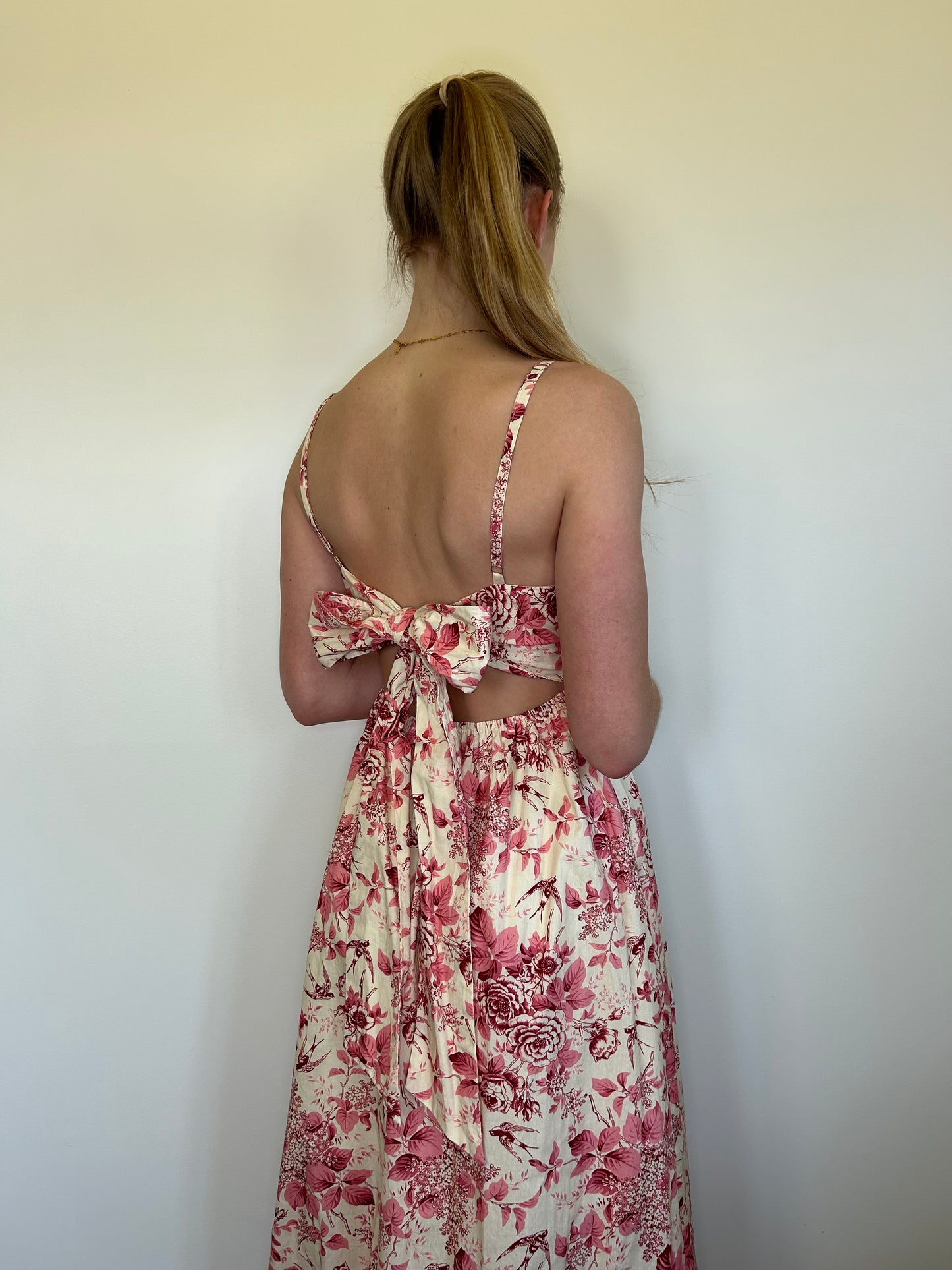 Pink Floral Sundress