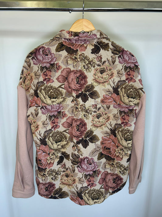 Khaki Floral Jacket