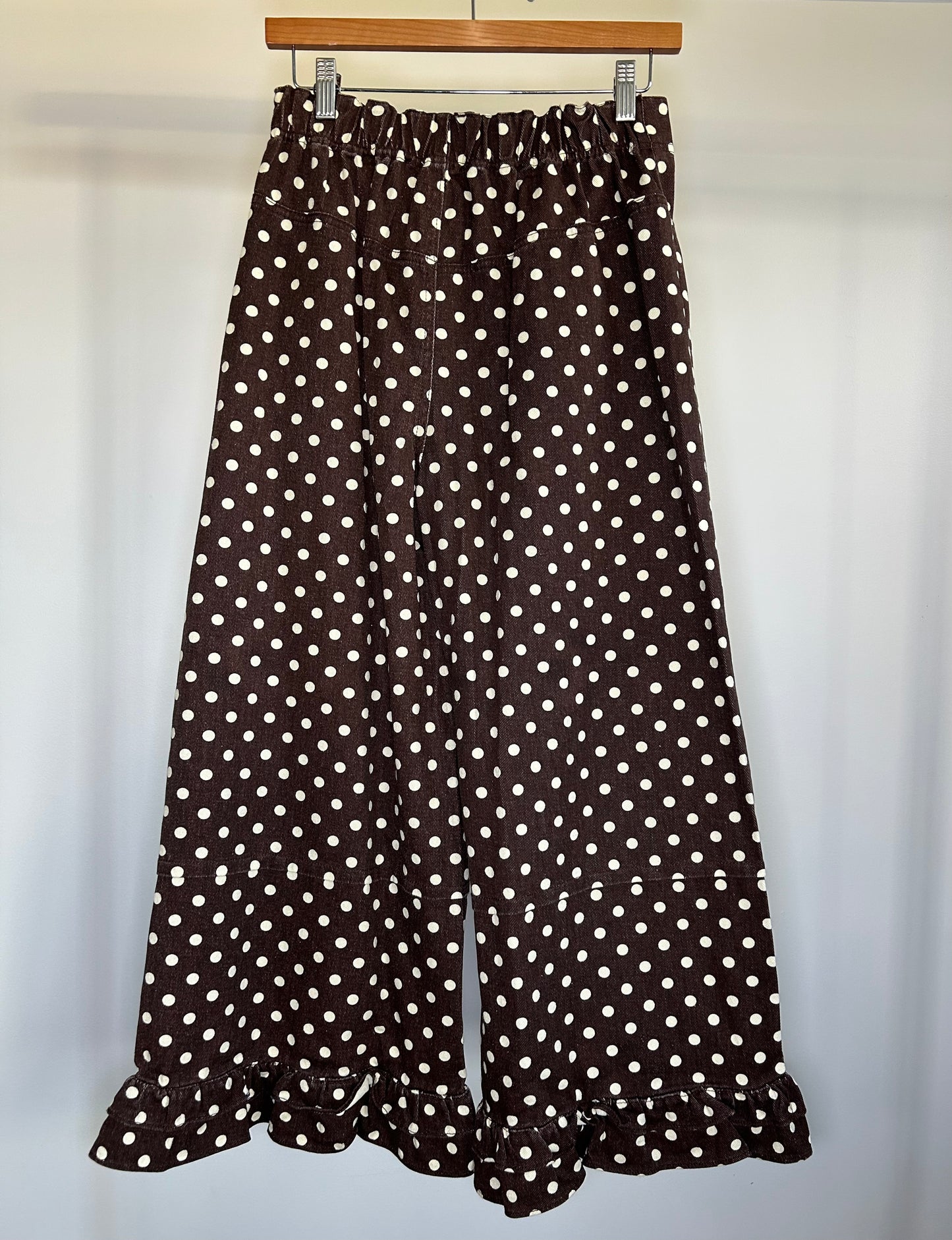 Brown Polka Dot Jeans