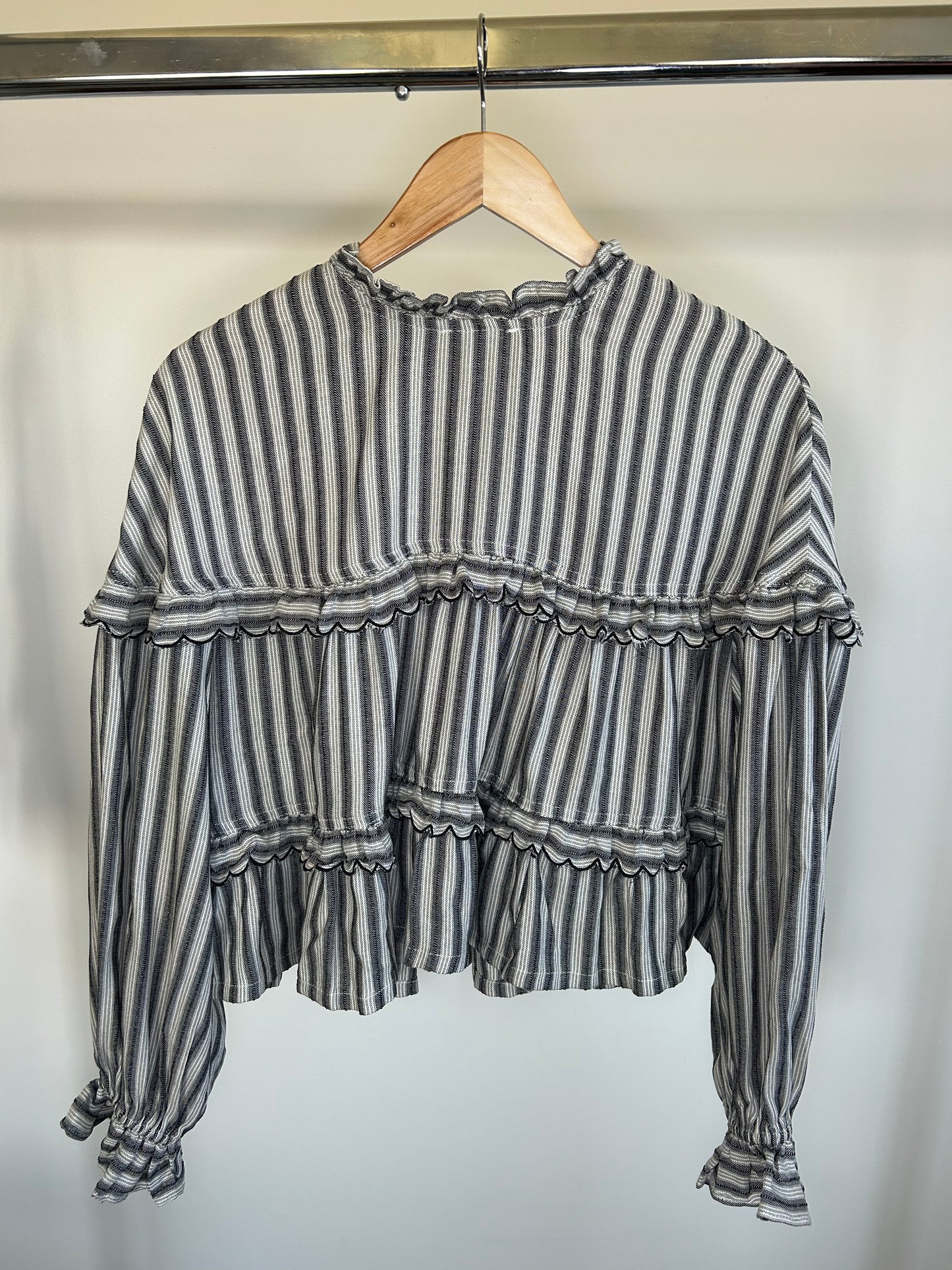 Striped Flowy Top