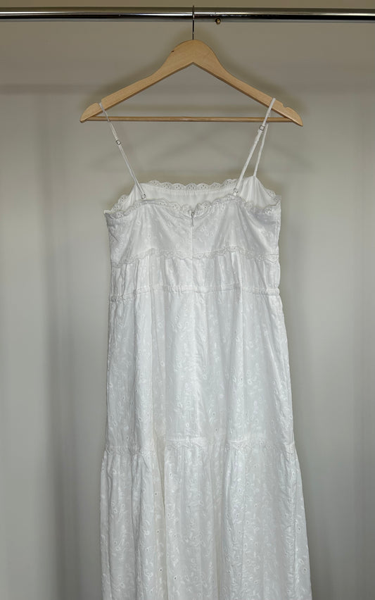 White Eyelet Dress