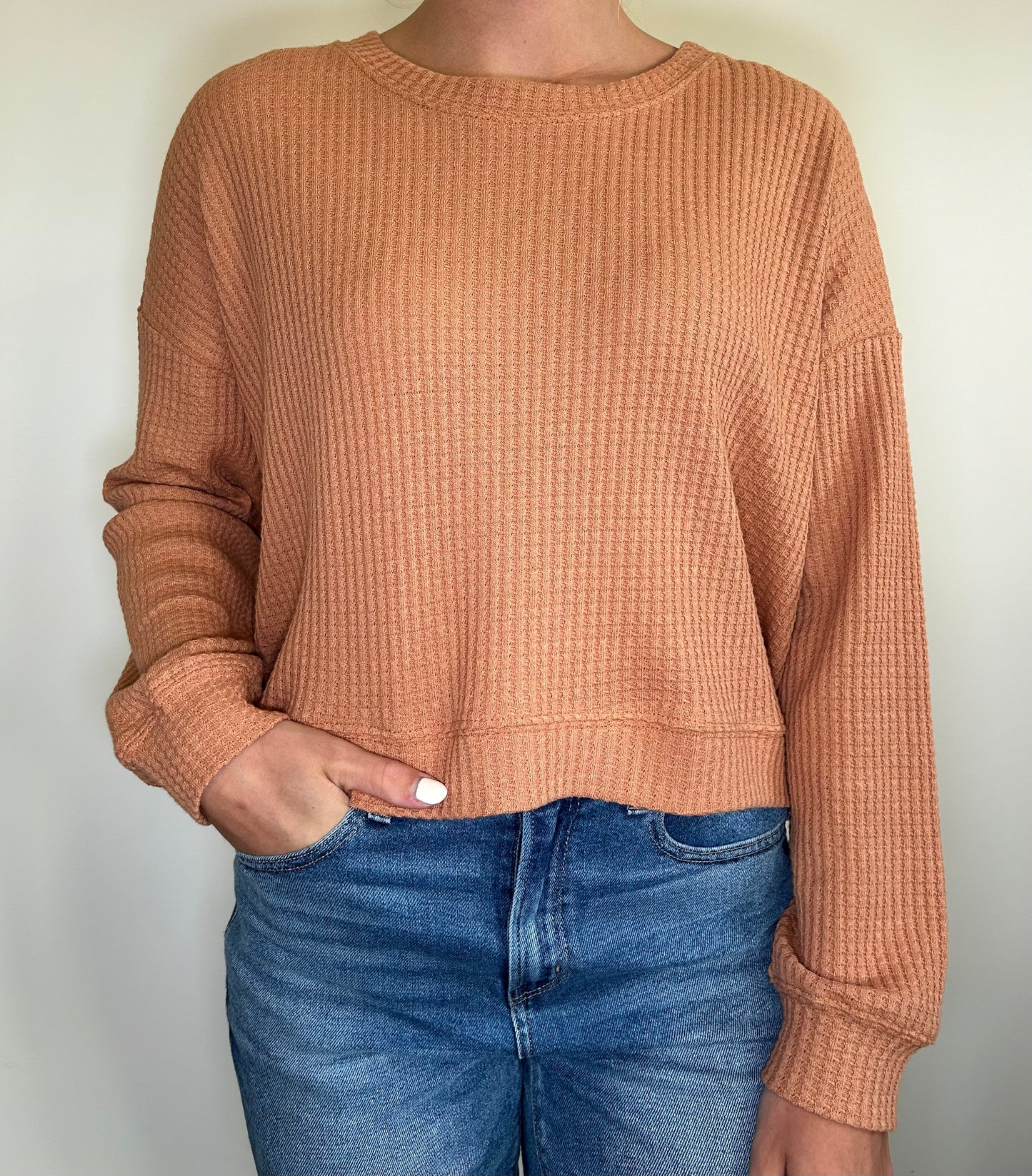 Pumpkin Pullover Top