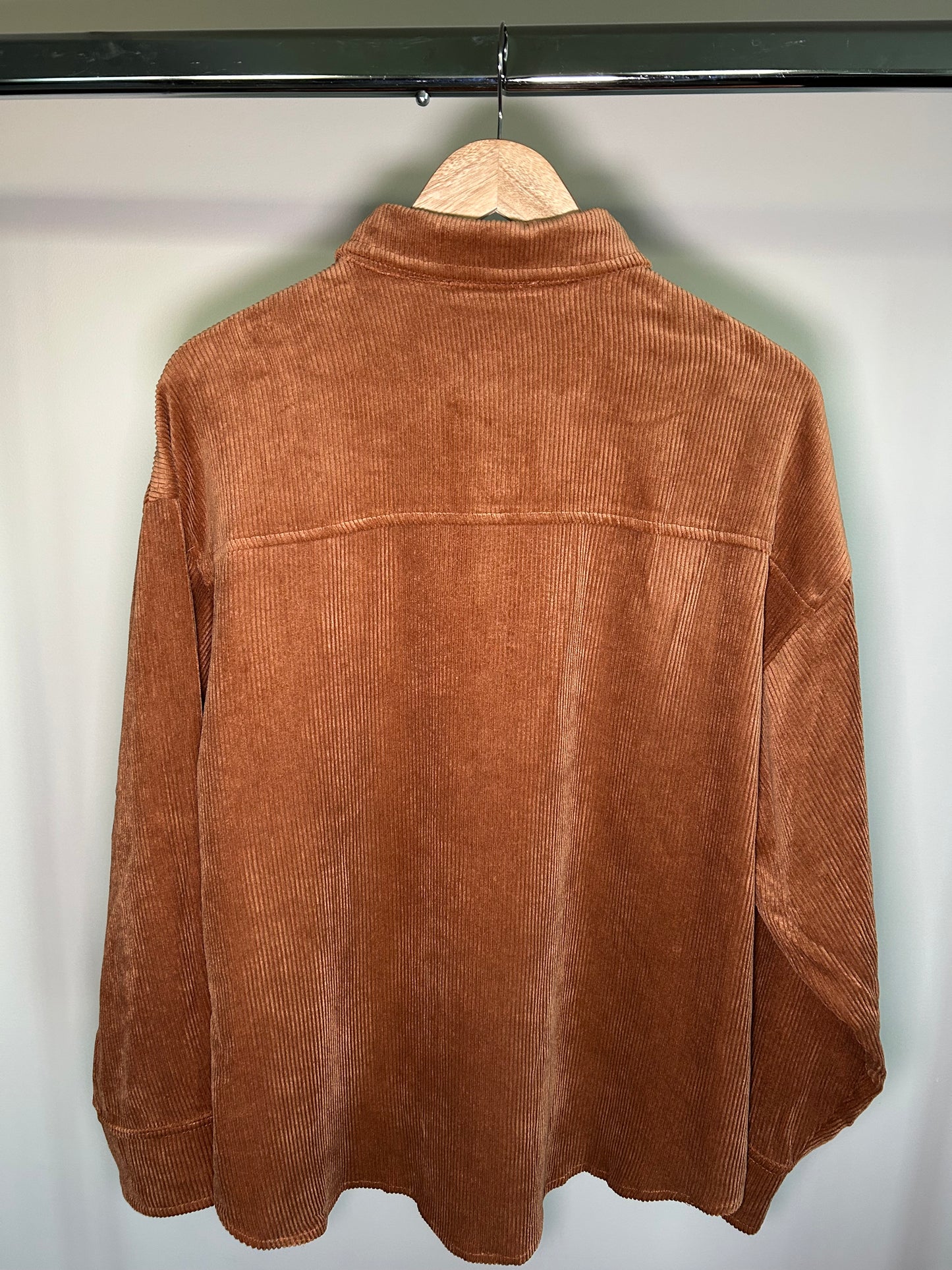 Corduroy Button Down Top