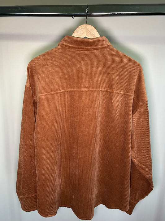 Corduroy Button Down Top