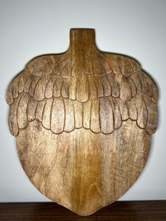 Acorn Serving Platter