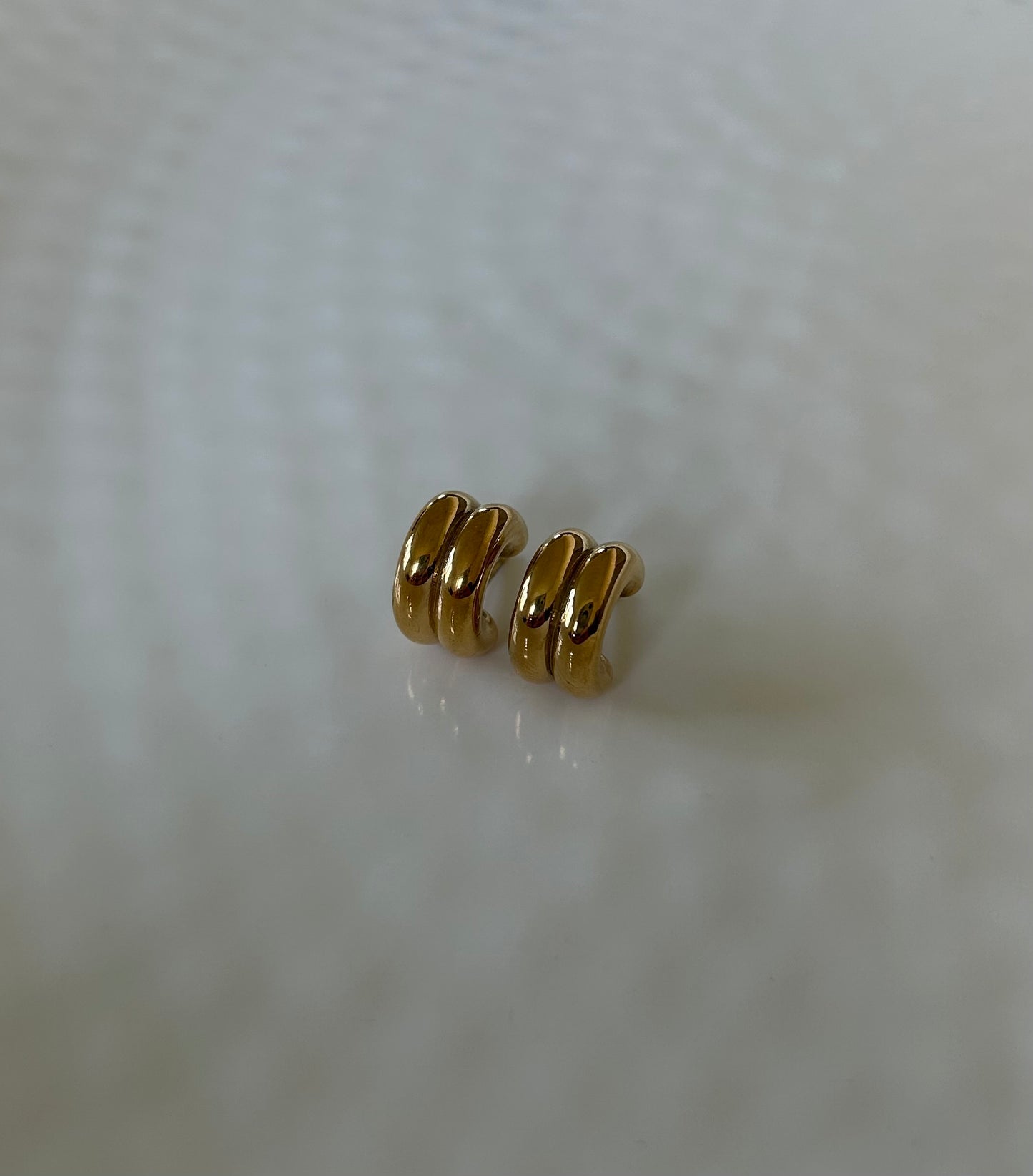Double C-Hoop Earring
