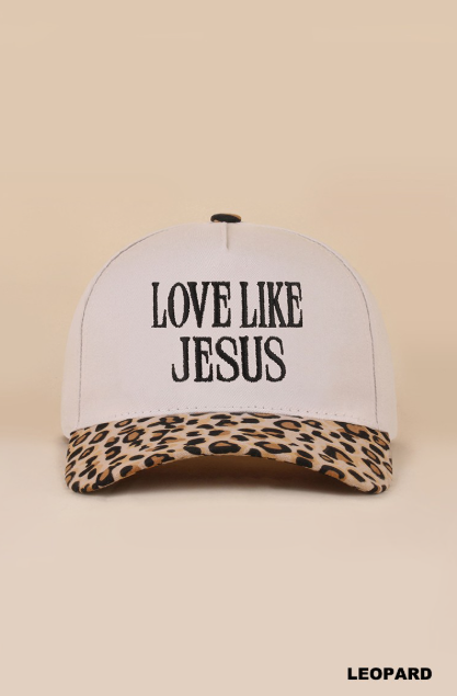"Love Like Jesus" Embroidered Hat